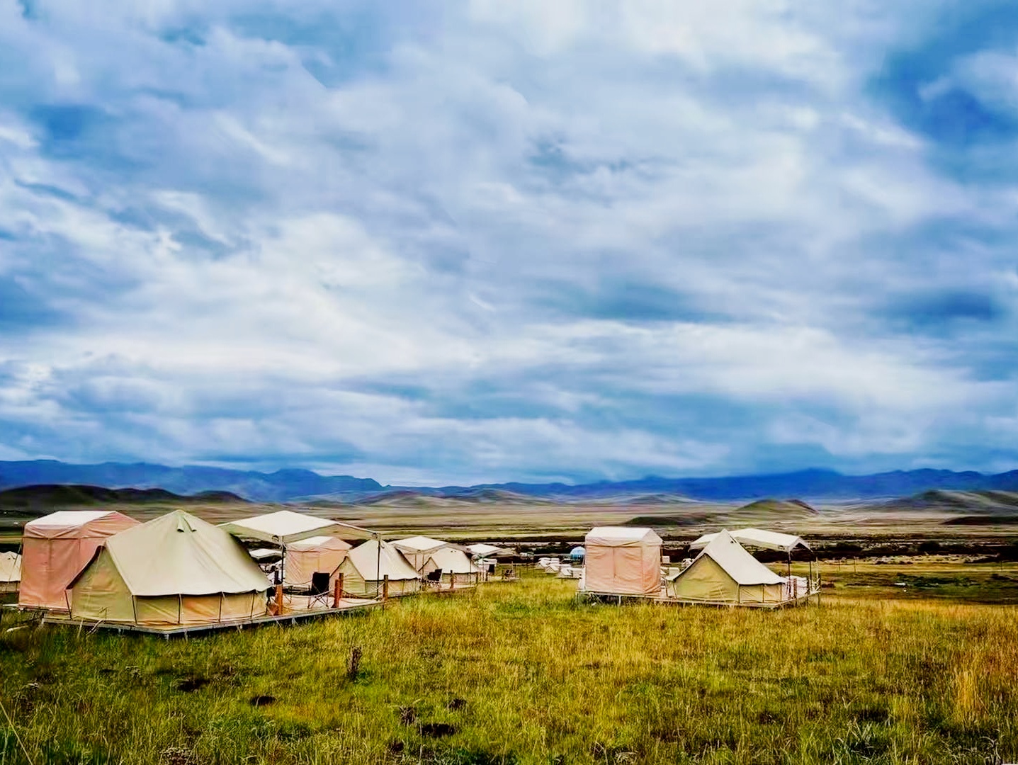 草原露营天花板🌿夏河黑帐篷营地平替