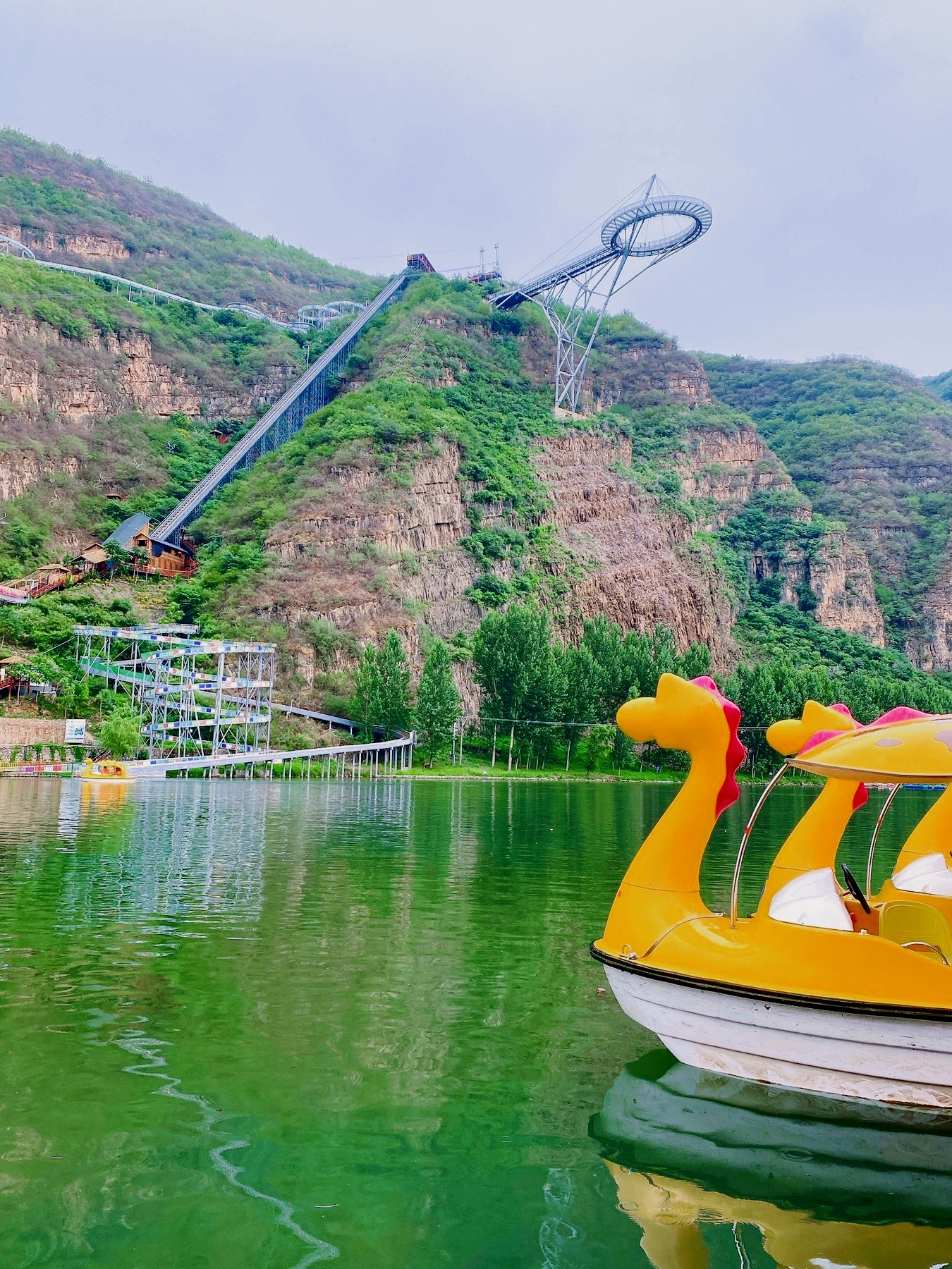 🌊野三坡刘家河漂流