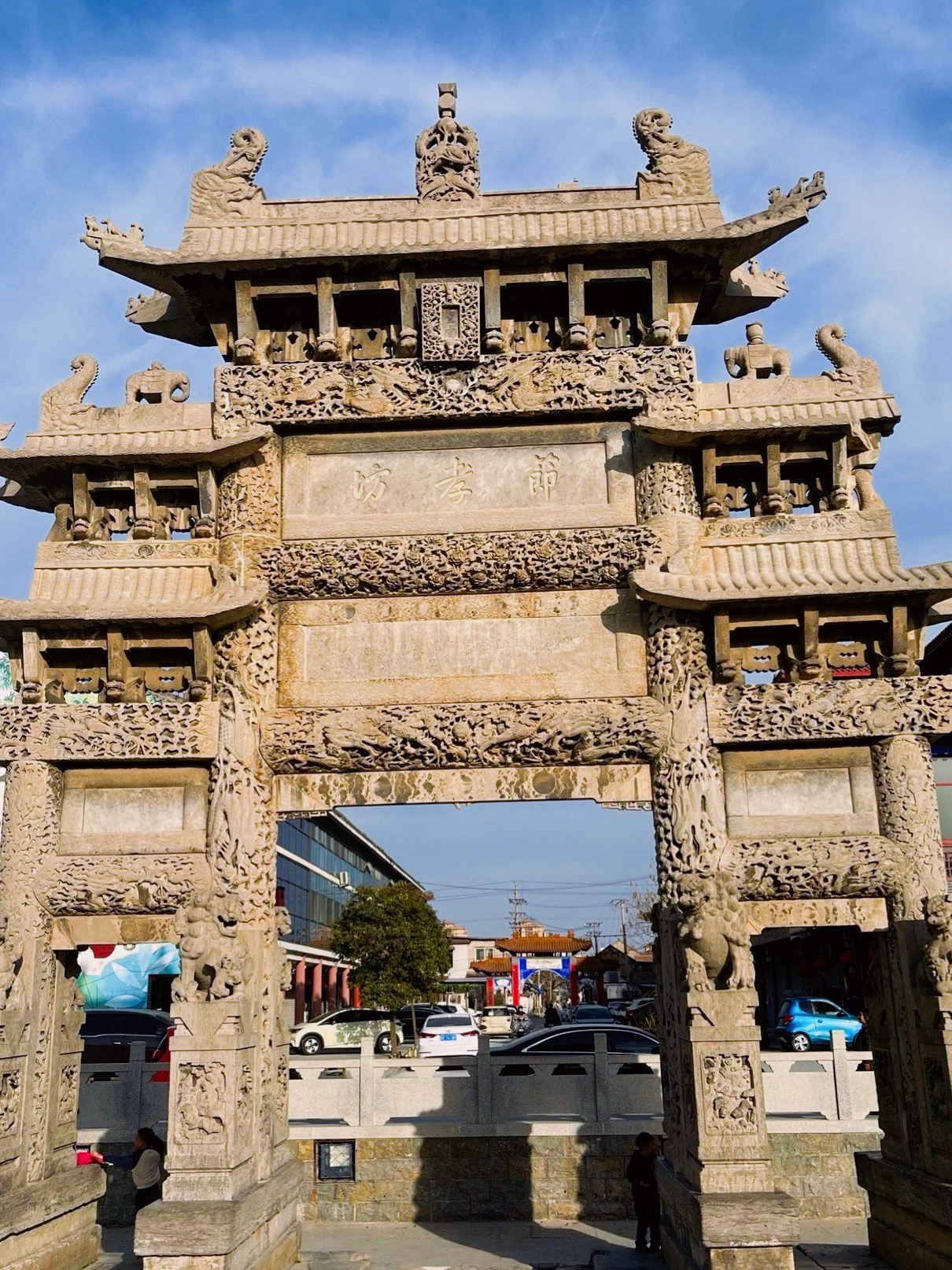 ✨懒人游古镇指南:单县牌坊古城的"摆烂式"玩法