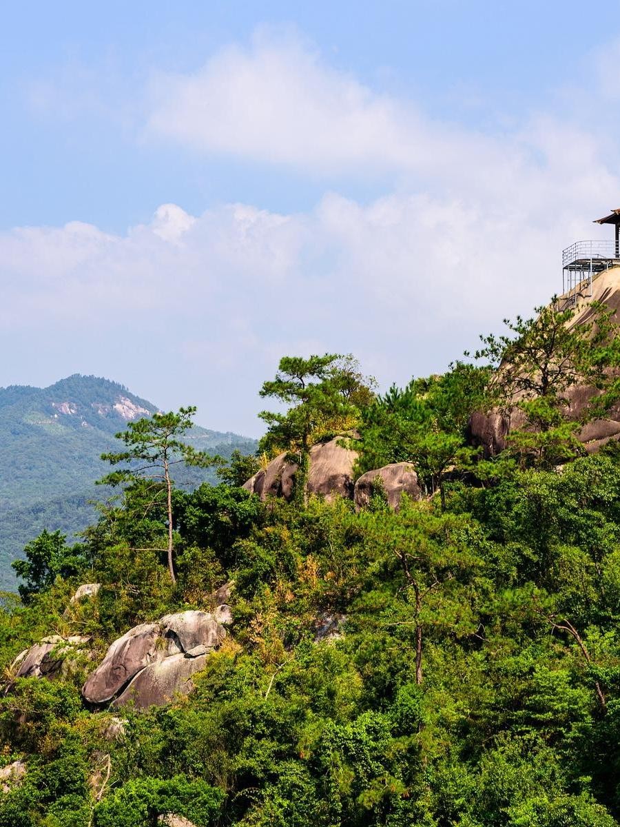 长泰龙凤谷景区小黄山图片