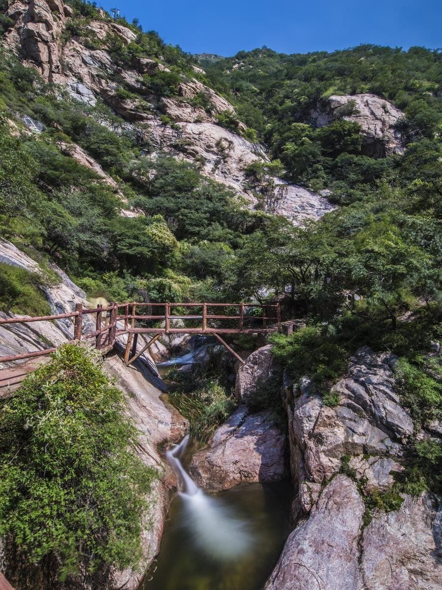 永济市神潭大峡谷景区图片