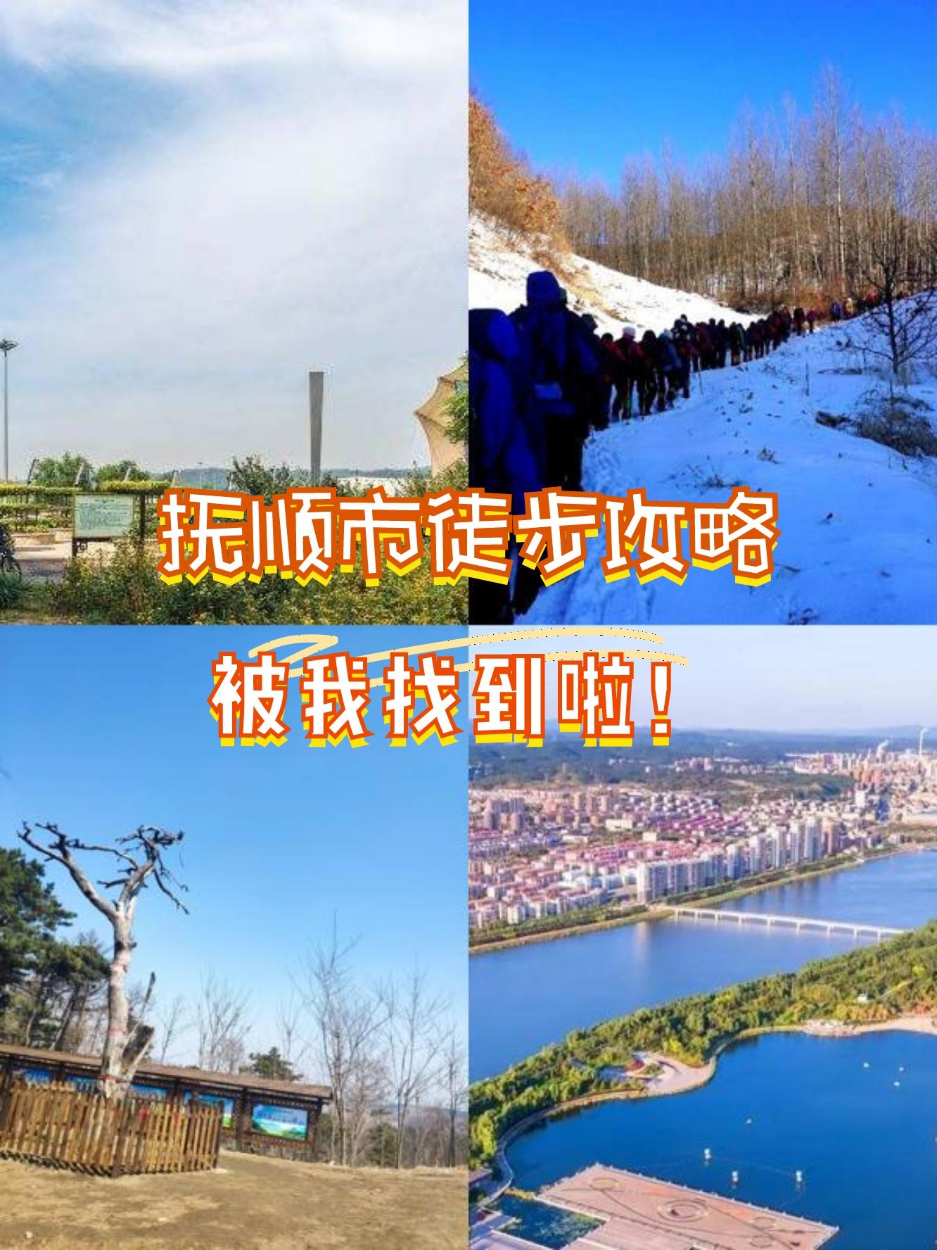 抚顺月牙岛公园路线图图片