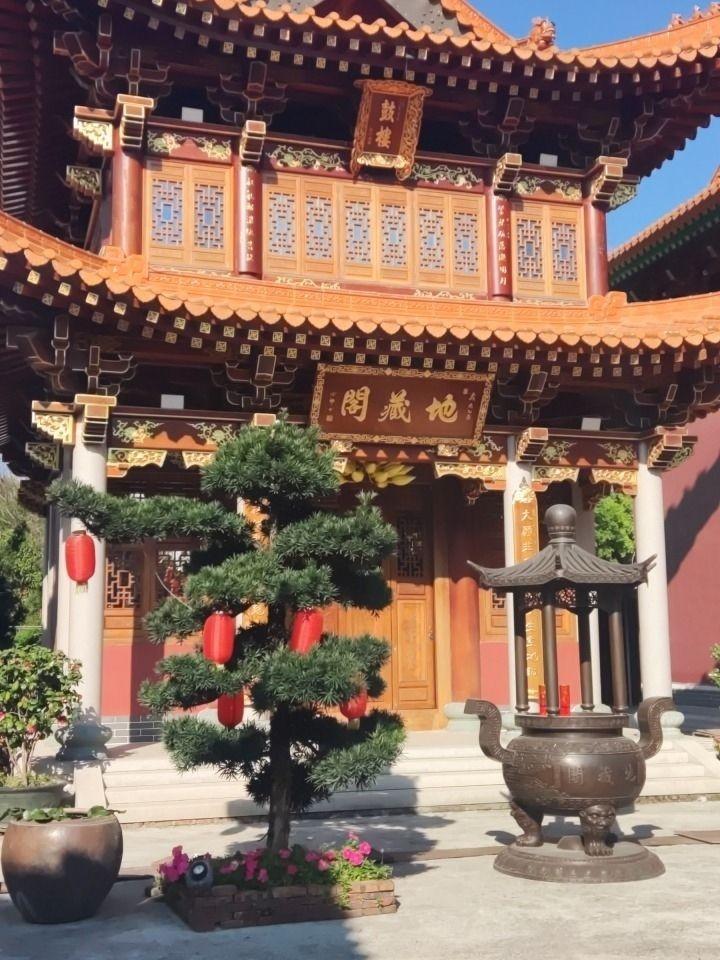 龙湾龙庆寺图片