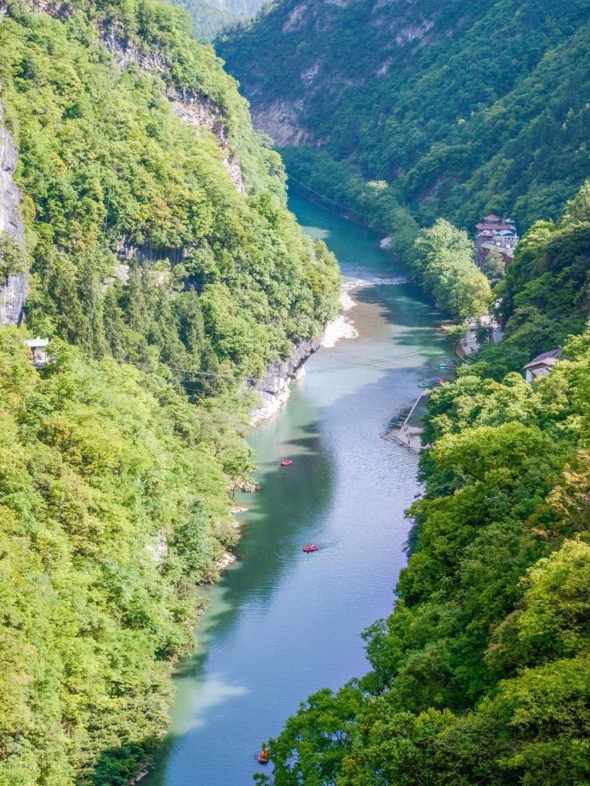 巴中诺水河风景图片图片