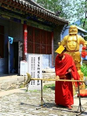 鲁智深五台山出家寺庙图片