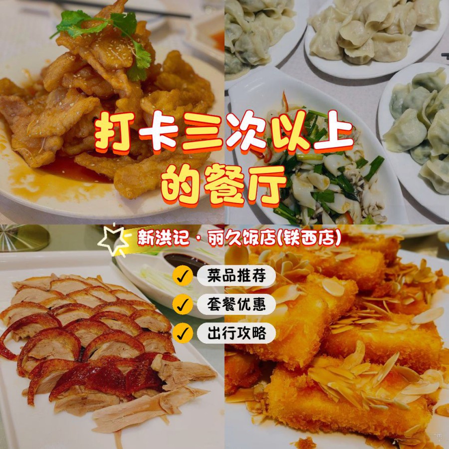 新洪记丽久饭店菜谱图片