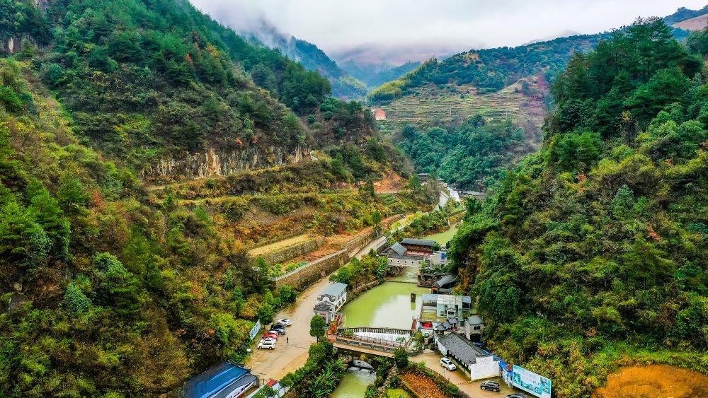 缙云岩下石头村自驾游图片