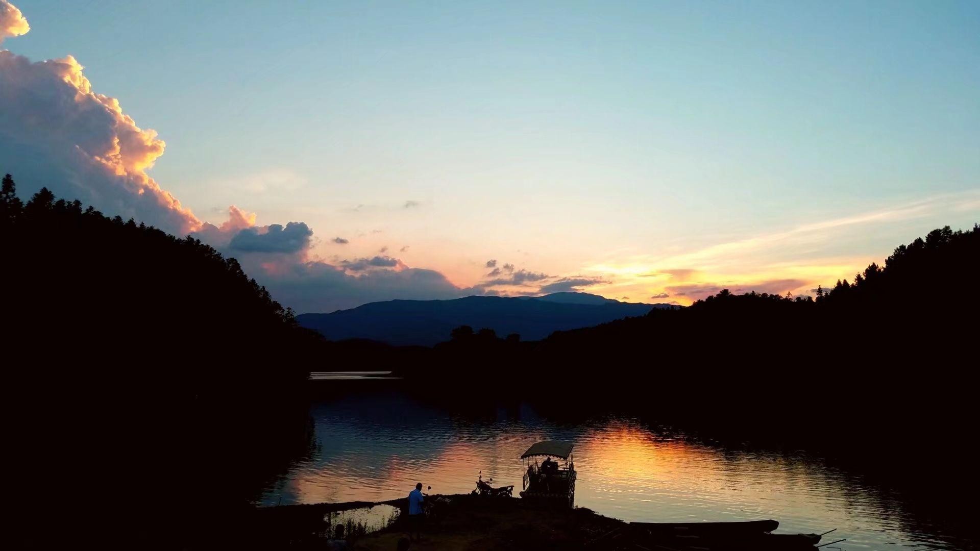 富川碧溪湖图片