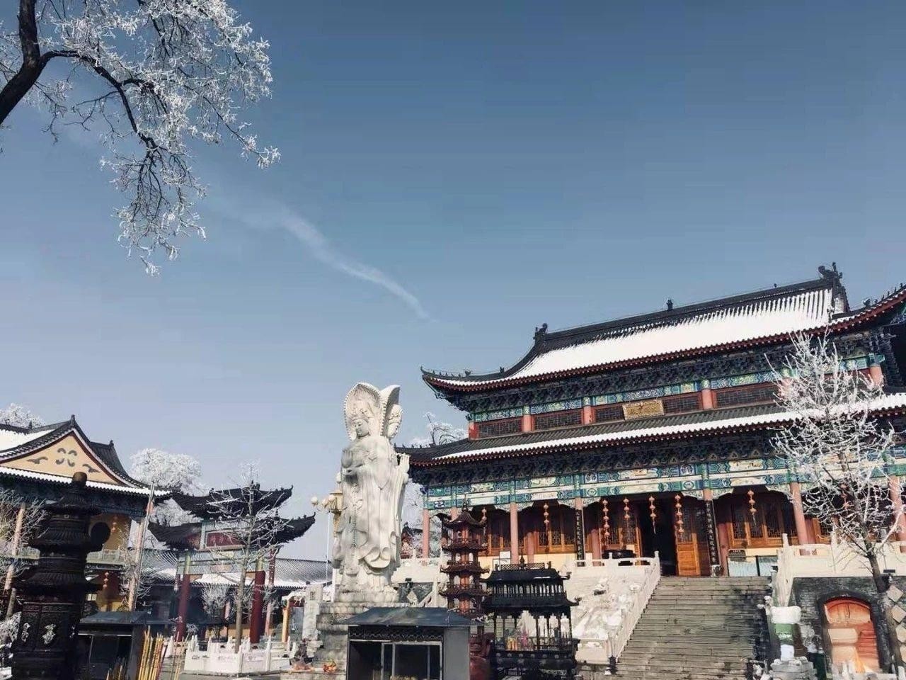 在河北邢台,有一座充满古典韵味的古寺,它就是净域古