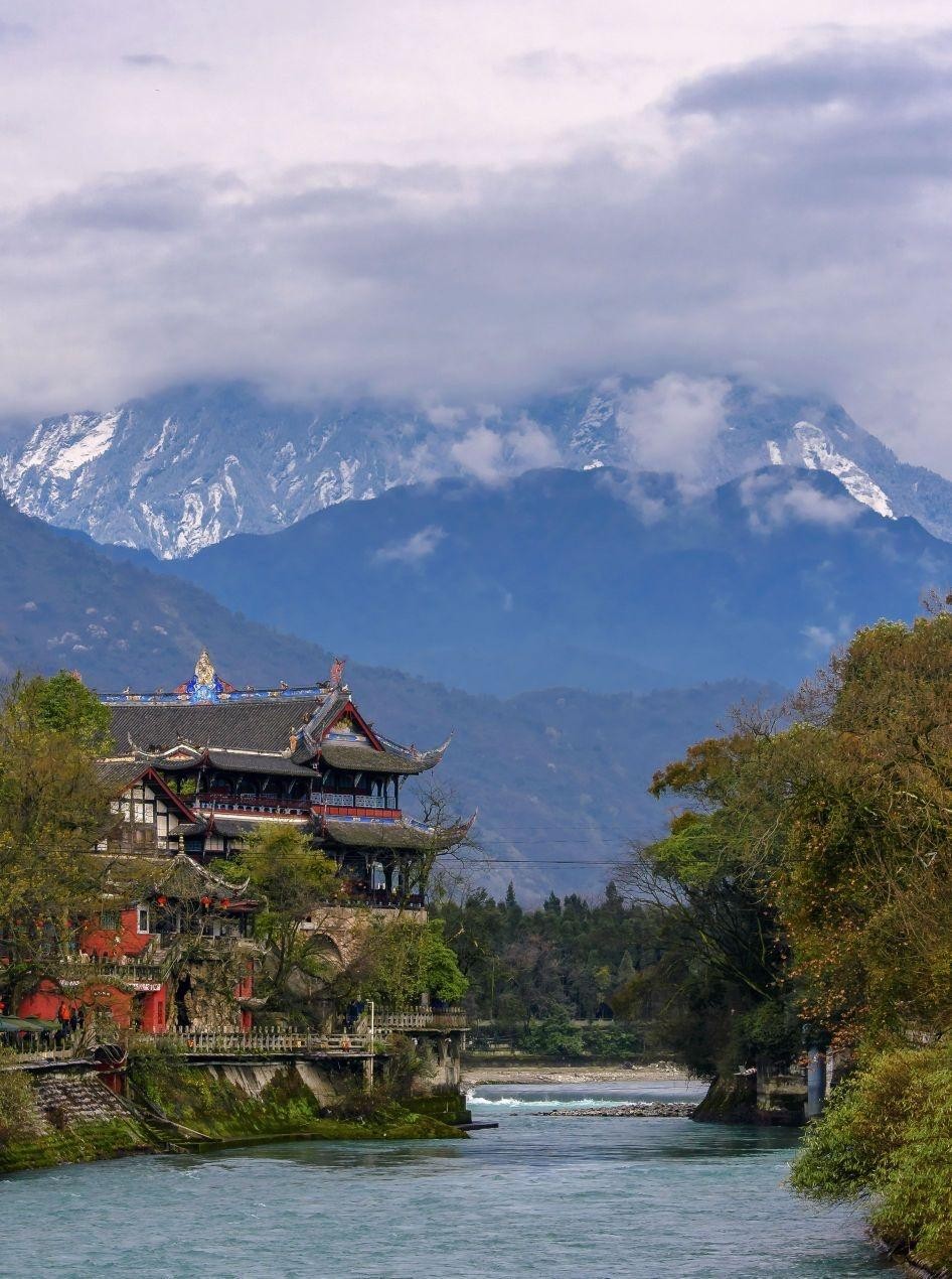 都江堰风景图片图片