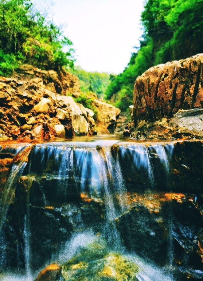 九仙山龙潭大峡谷图片