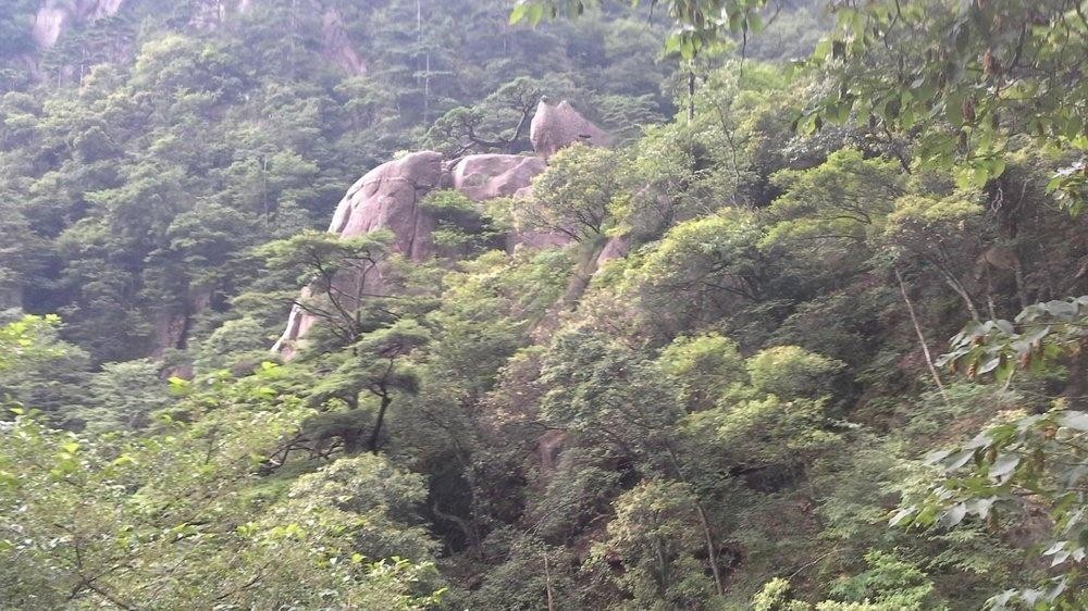 黄山奇石仙人指路图片