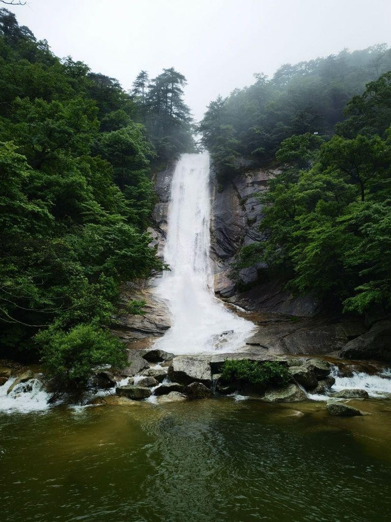 天堂山水库图片