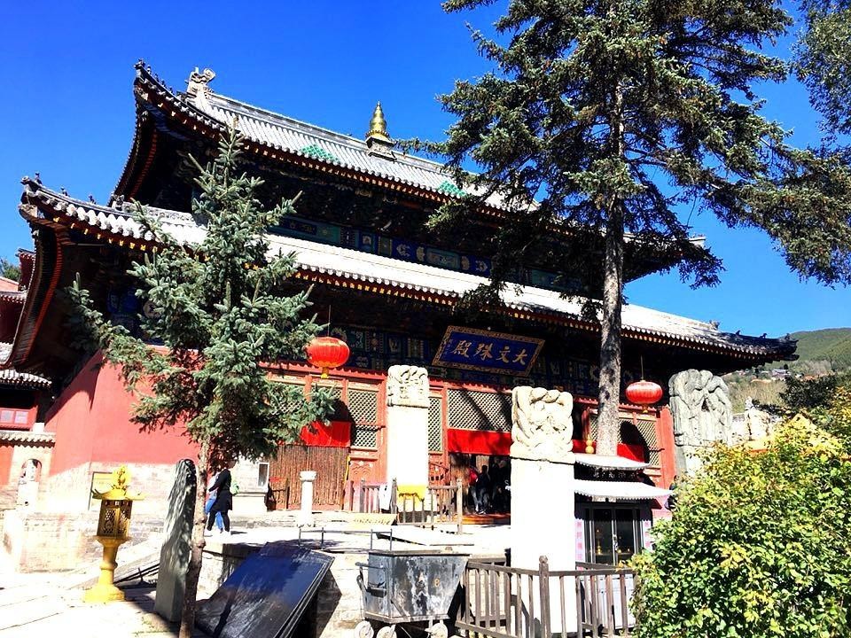 八台山寺庙图片