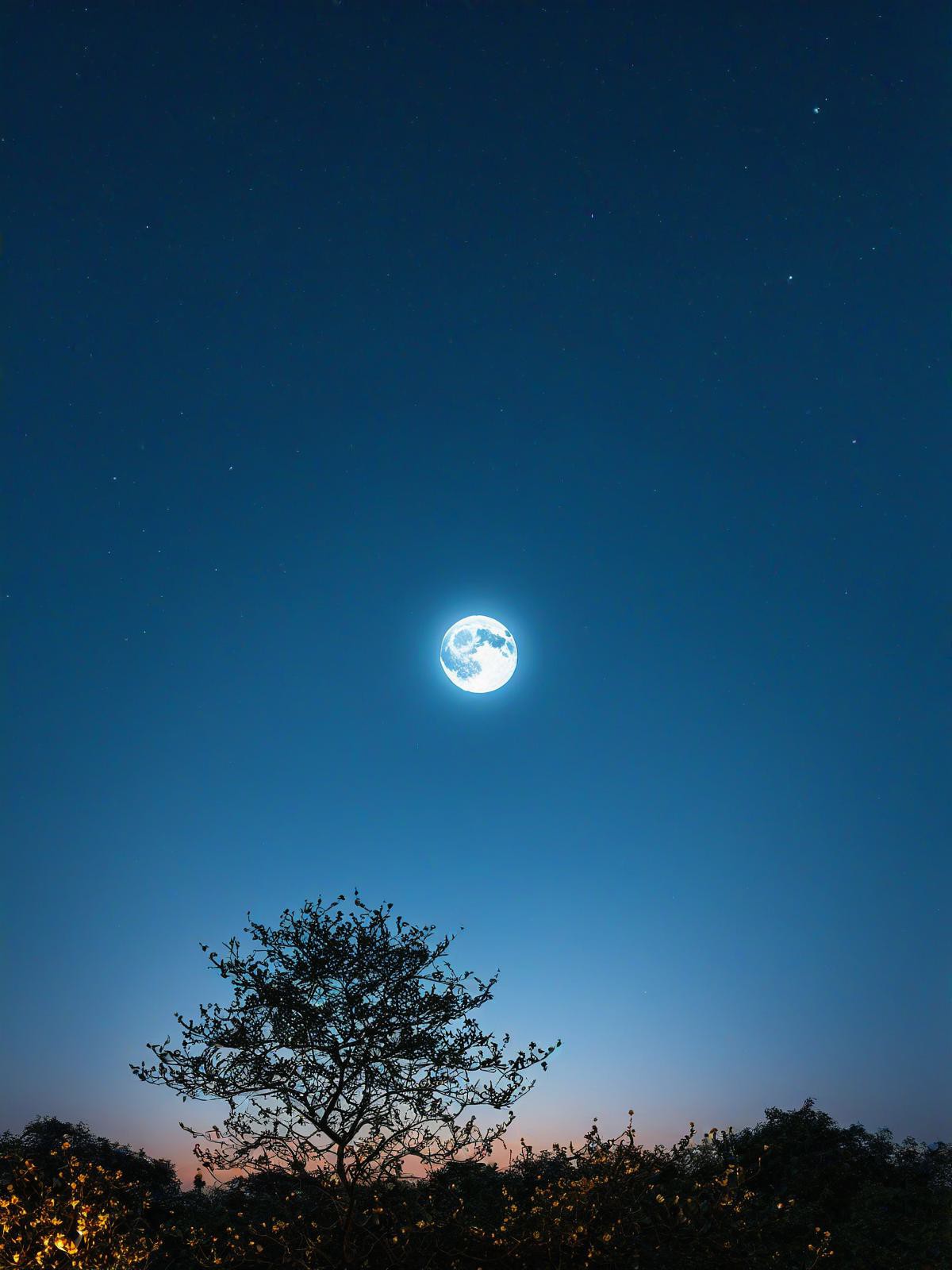 月圆之夜真实图片