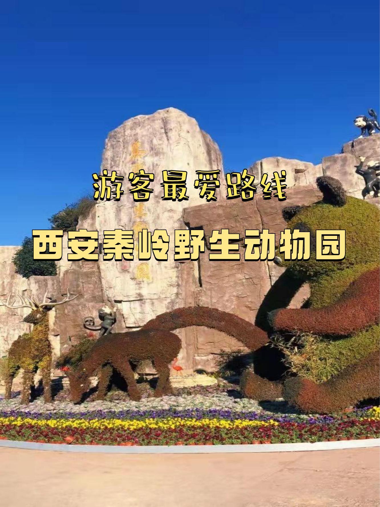 秦岭动物园多大面积图片