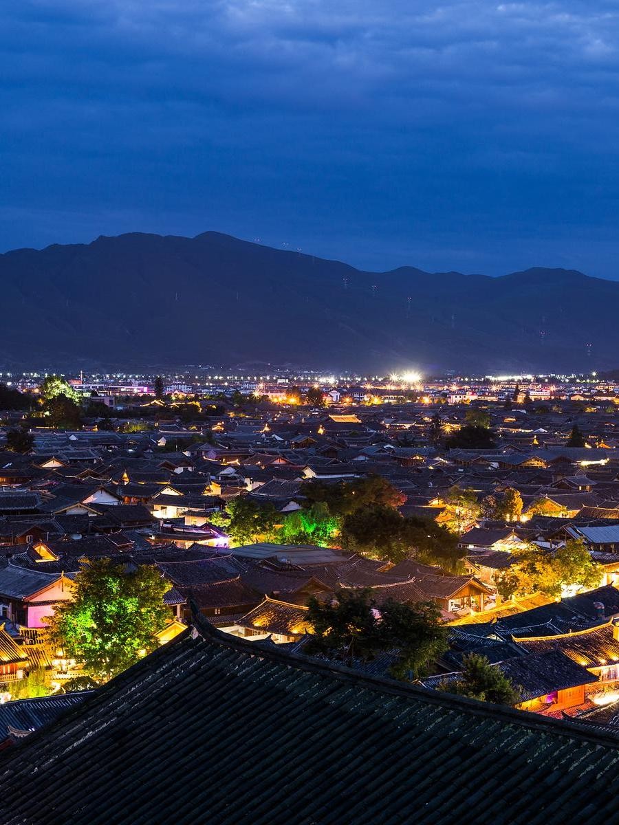 丽江风景 千古情图片