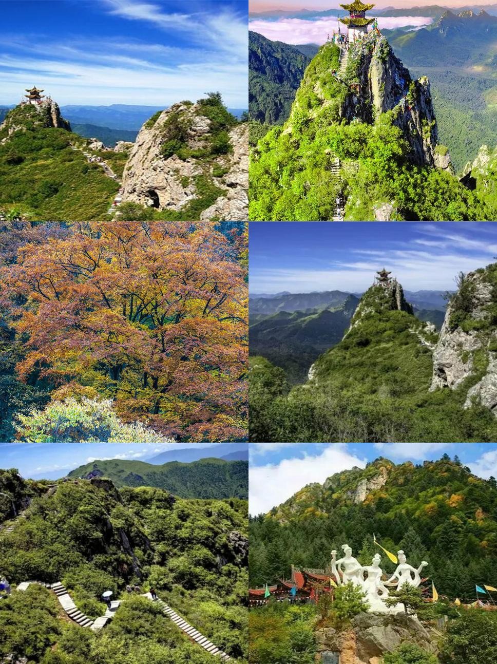 甘肃莲花山风景区图片