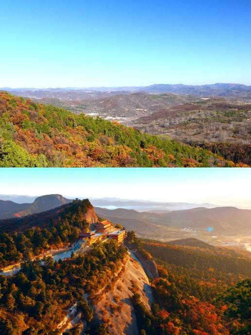 铜川照金香山景区图片