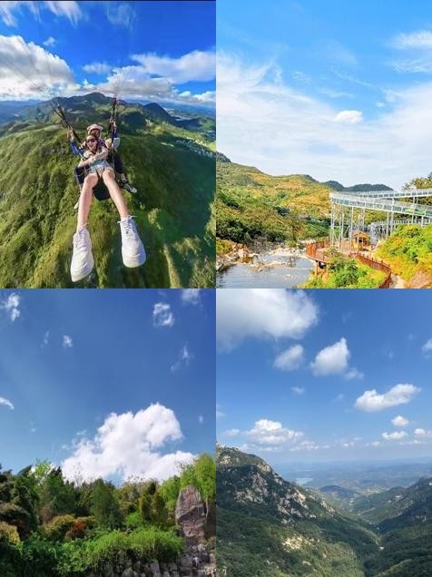 蒙山天蒙景区 路线图片