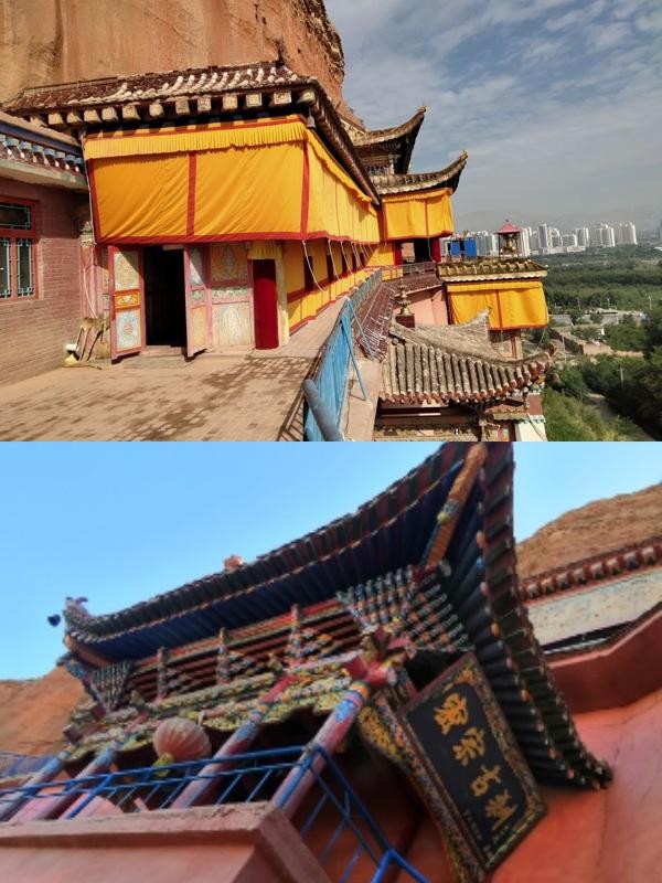 罗家洞寺院 位置:甘肃省临夏回族自治州永靖县折达公路永靖中学西南