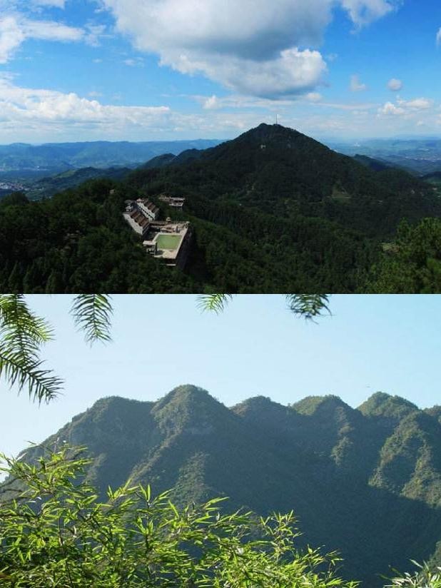 抚州五峰山风景区位置图片