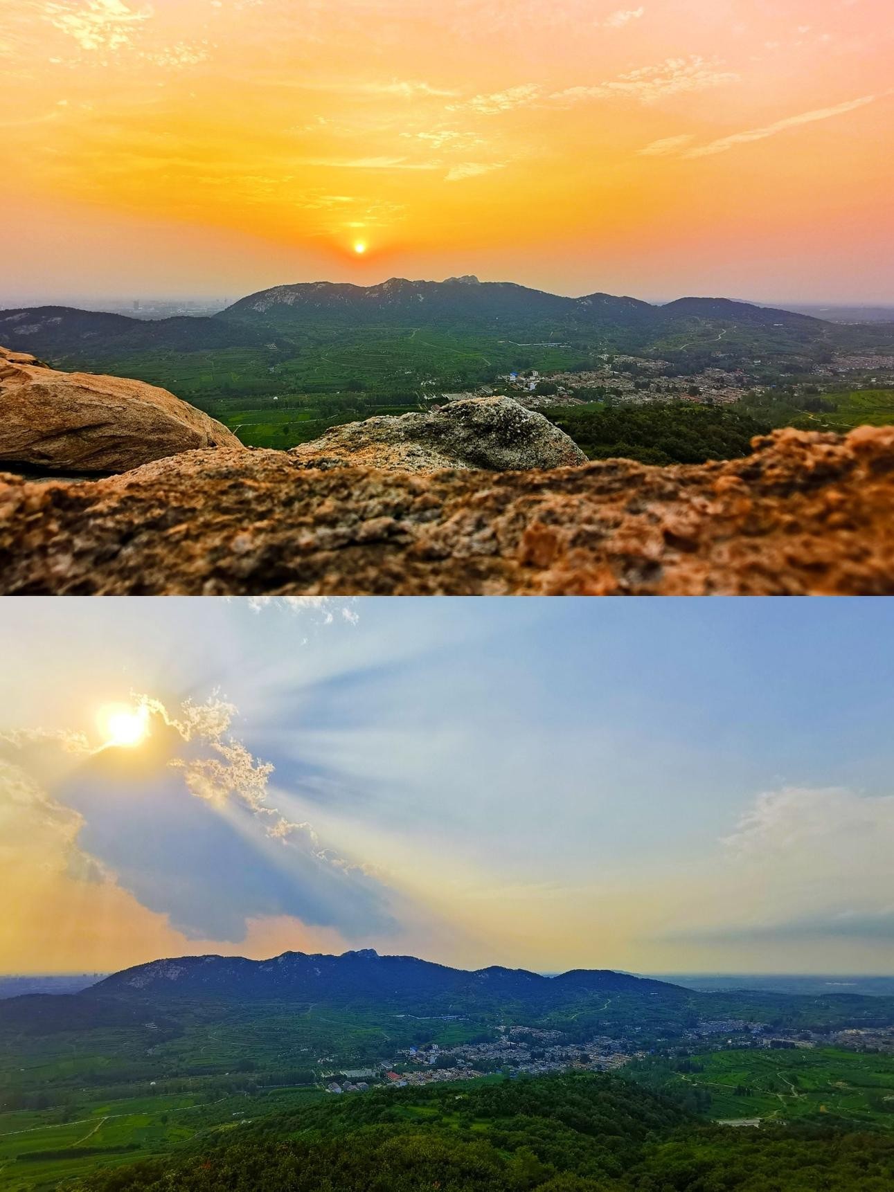 山东临沂冠山风景区图片