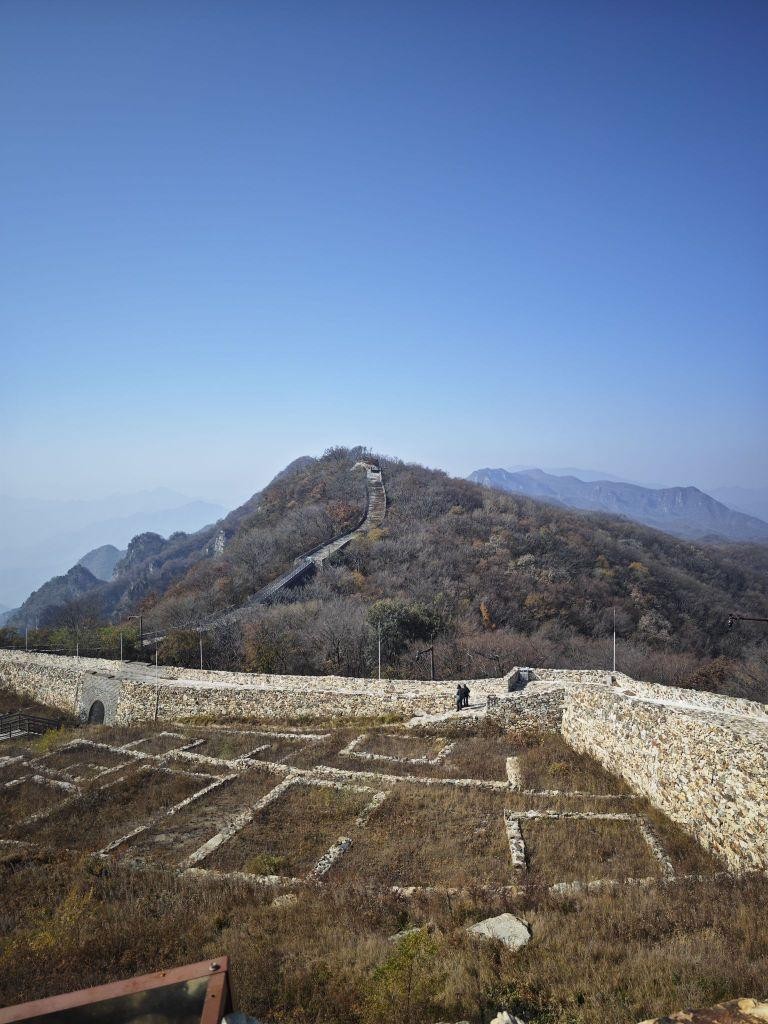 淮南上窑长城风景区图片