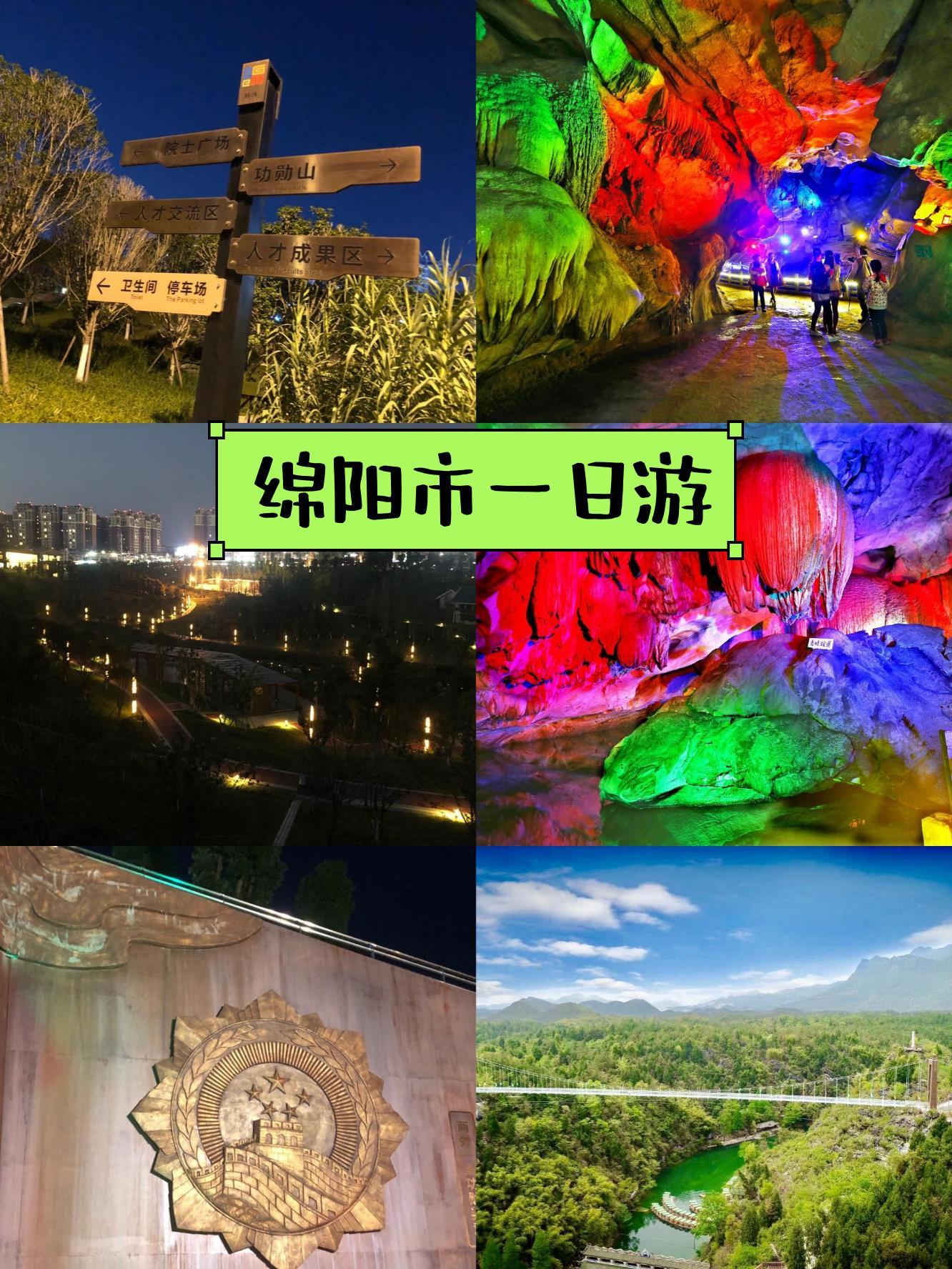 绵阳市附近旅游景点图片