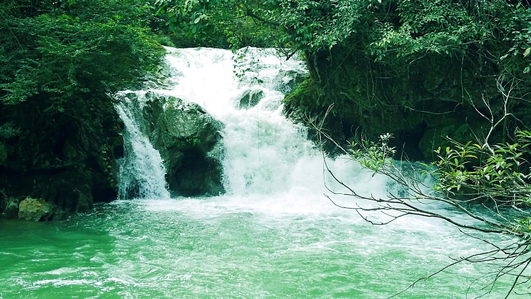 靖西通灵大峡谷风景区图片