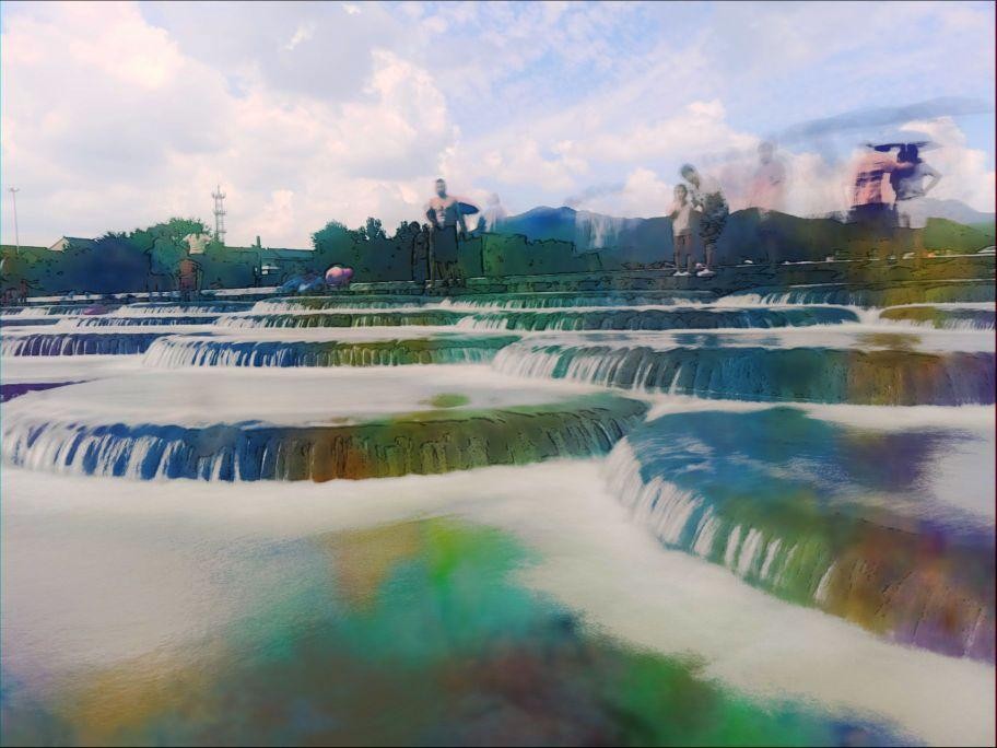 螺滩水利风景区图片