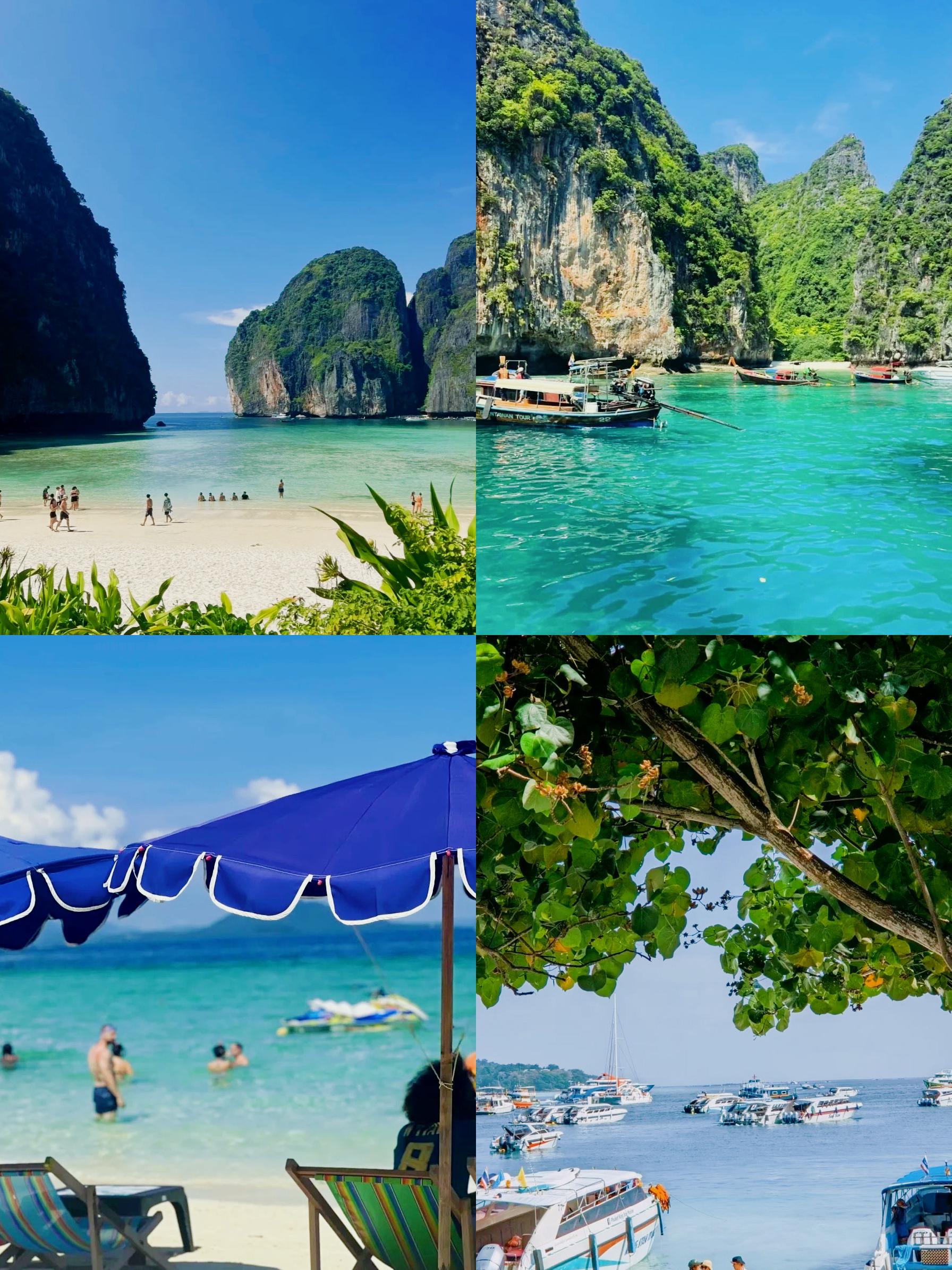 作为皮皮群岛的主要岛屿之一,这里被誉为泰国国家公园,风景优美