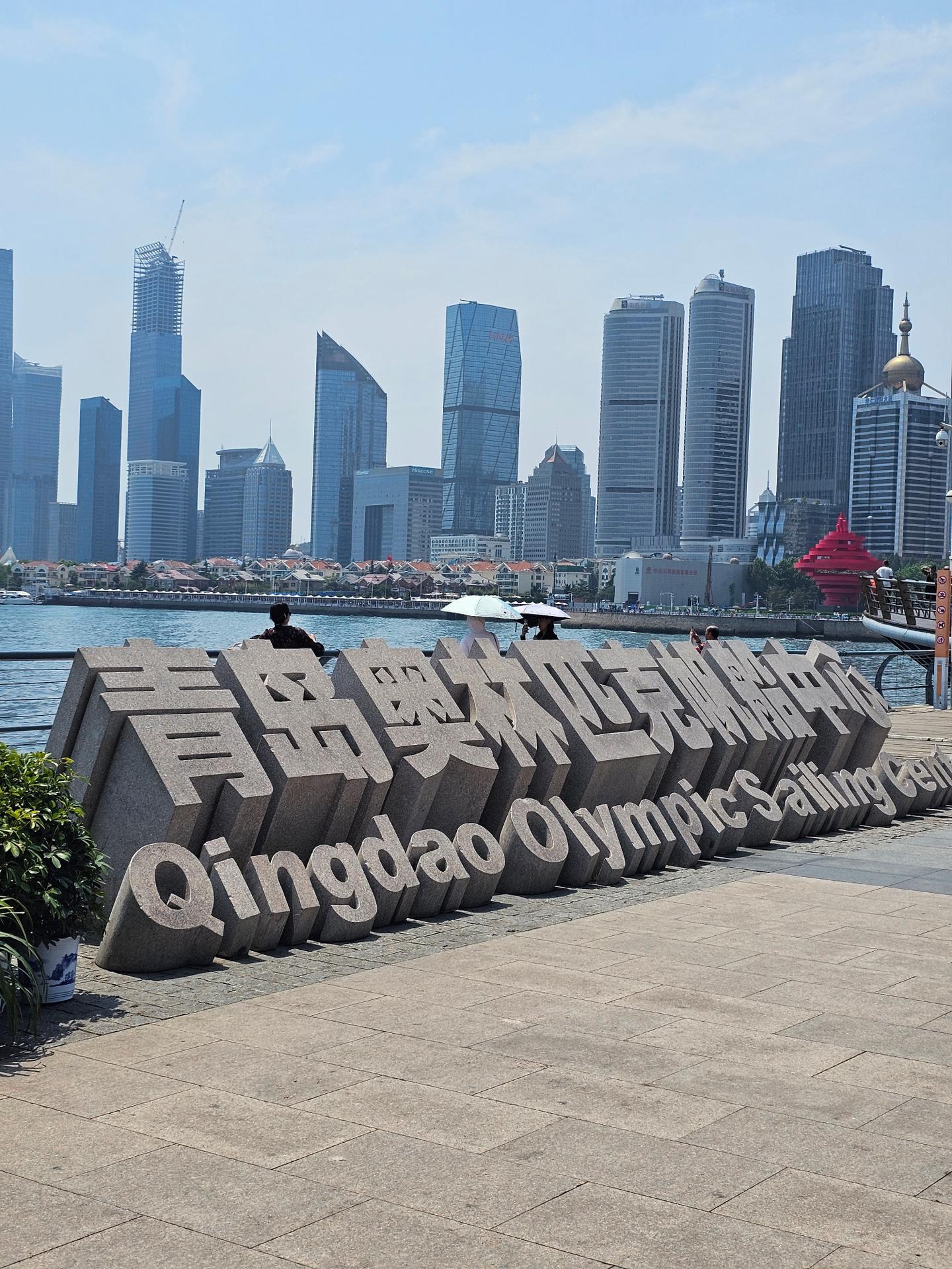 🔥青岛海滨风景,海水浴场🏖️一日游👣