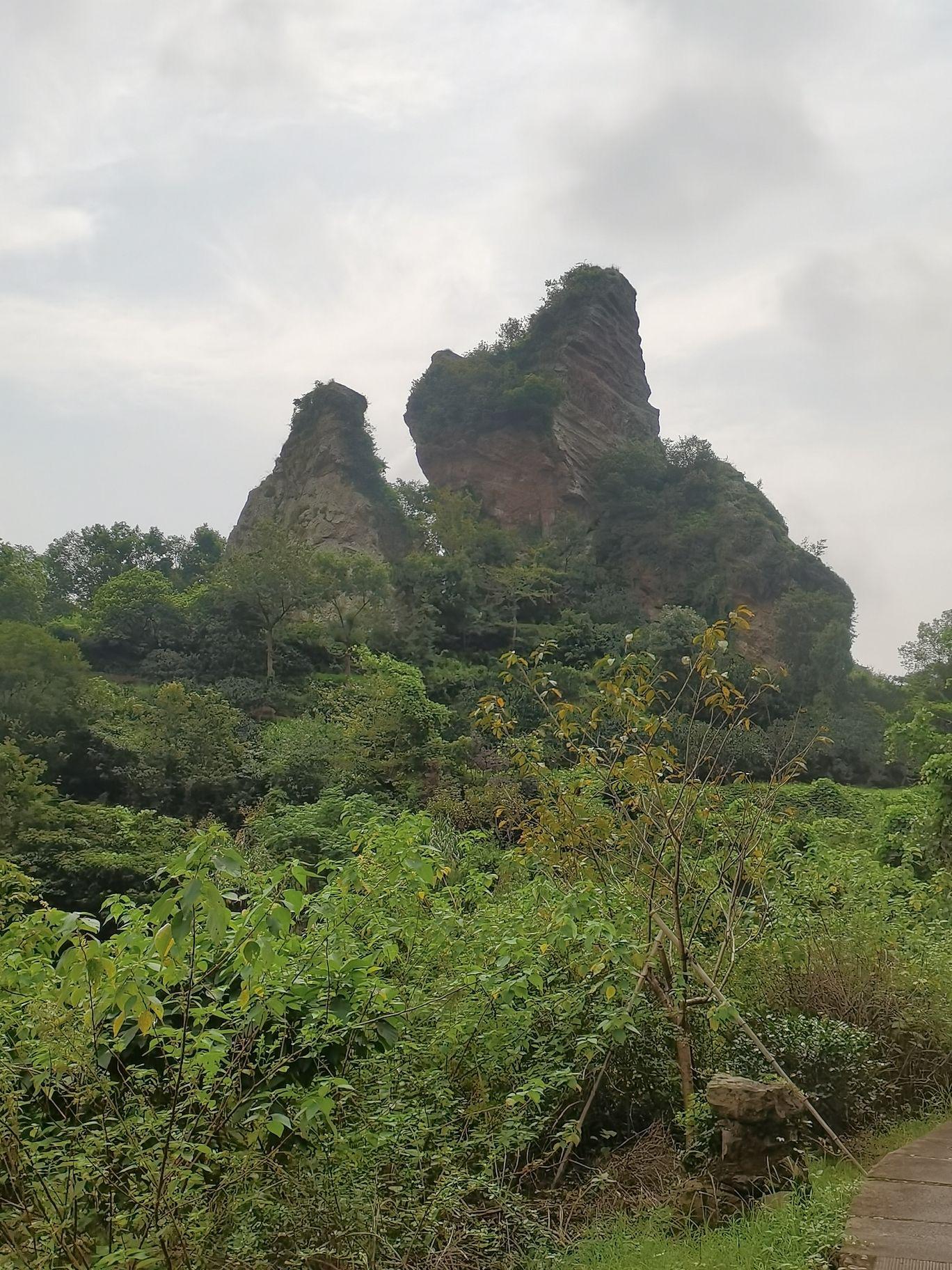 桃渚风景区图片