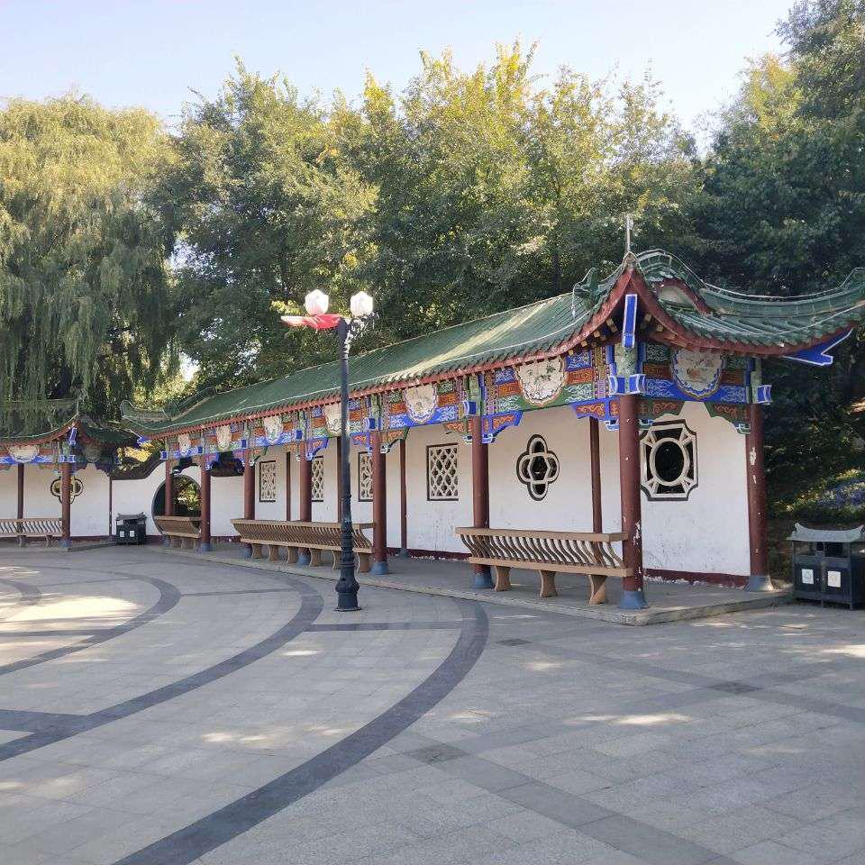 长春岱山公园图片