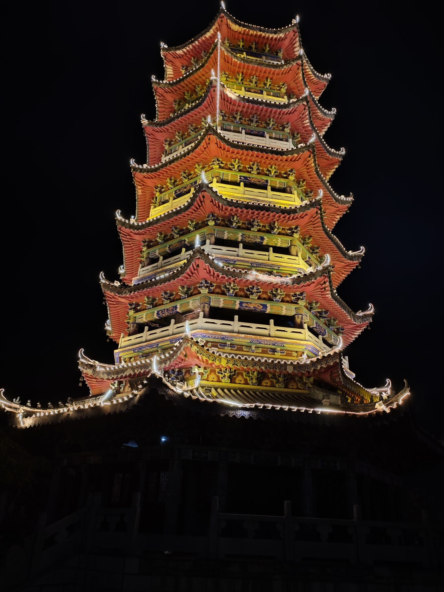 昭通魁阁塔,俯瞰市区绝佳地