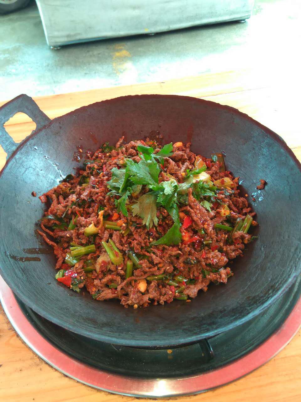 惠水干锅马肉,绝了!