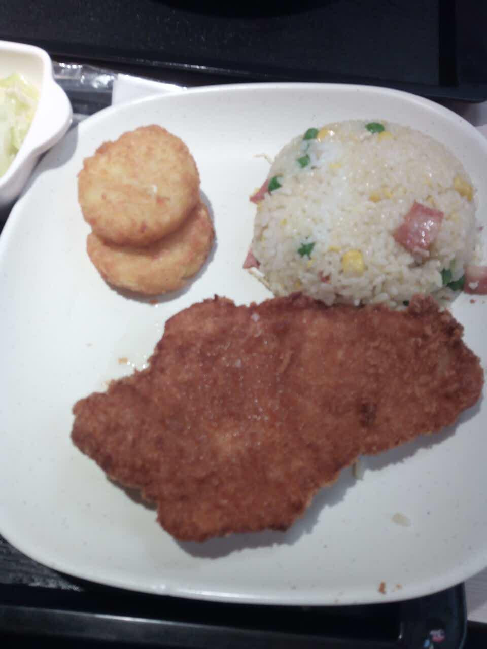 乡村基卤肉饭图片